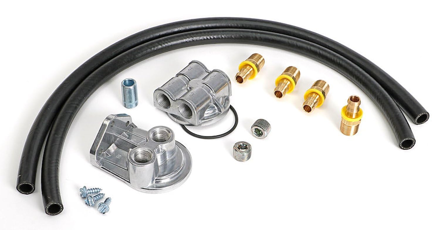 OIL FILTER RELOCATION KIT TRANS-DAPT PERFORMANCE 90 DEGREE (1627)