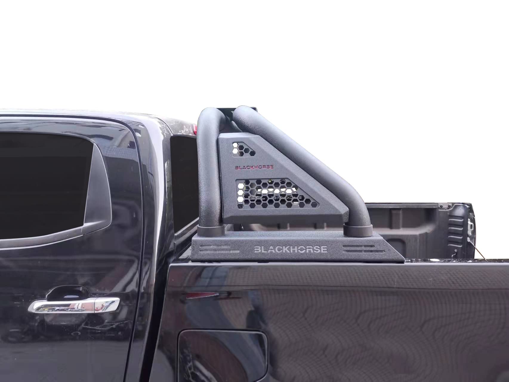 Black Horse Off Road Modular Classic Pro Roll Bar Textured Black Compatible with 2020-2023 Jeep Gladiator-RB09MT