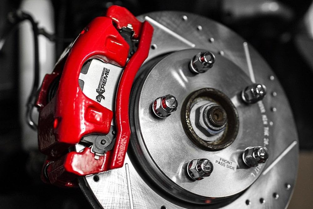 Power Stop Rear Pair S4836 Red Powder Coated Calipers for 2007-2009 Chrysler Aspen | 2003-2009 Dodge Durango | 2002-2018 Ram 1500 [Application Specific] | 2019-2021 Ram 1500 Classic