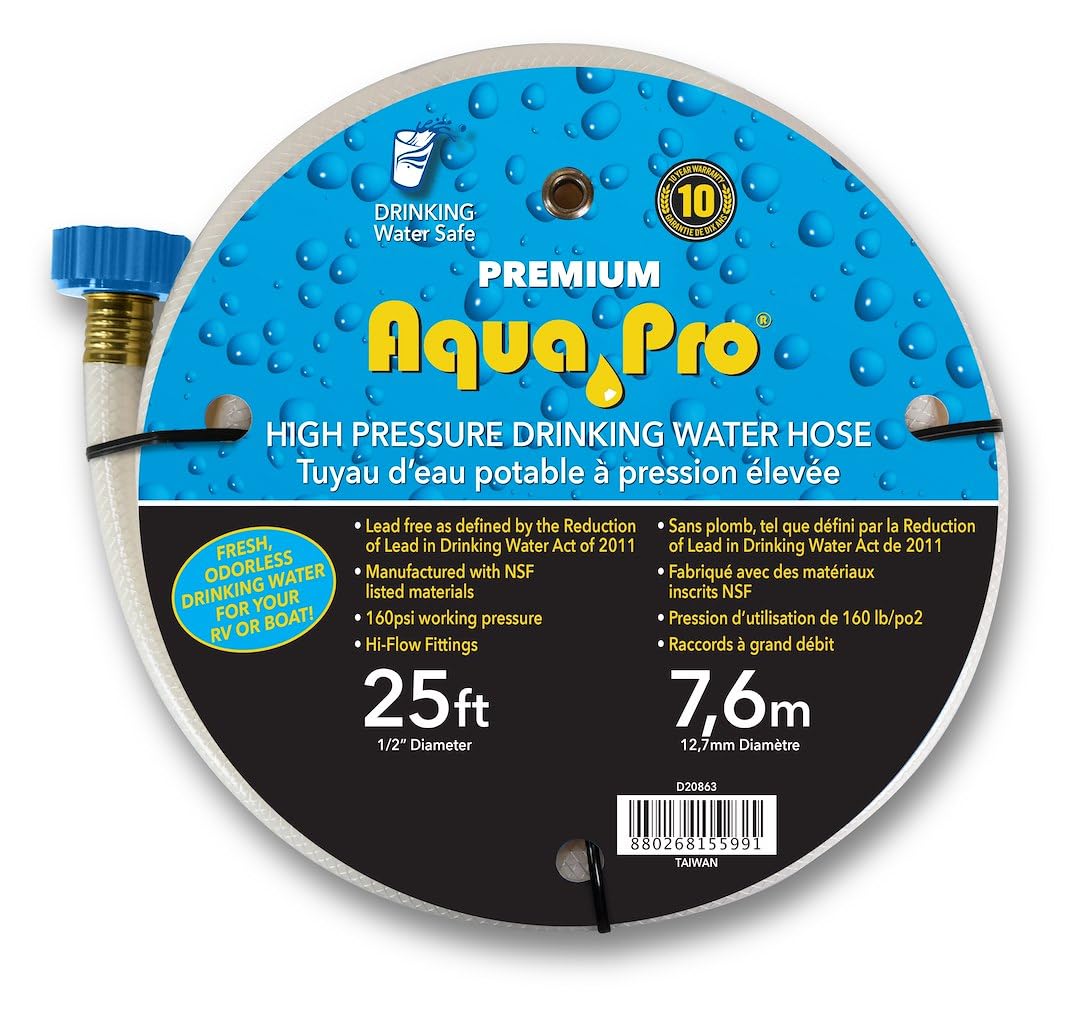 Fresh Water Aqua Pro W20863 Hose Water Hoses RV