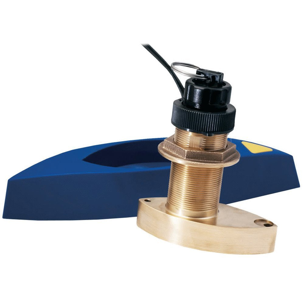 Furuno 50/200Khz D/S/T Bronze Thru-Hull Transducer 525STID-MSD with 30 Meter Cable & 10 Pin Plug