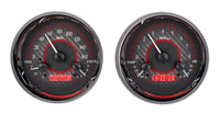 VHX Dual Round Universal System, Carbon Fiber Face - Red Display