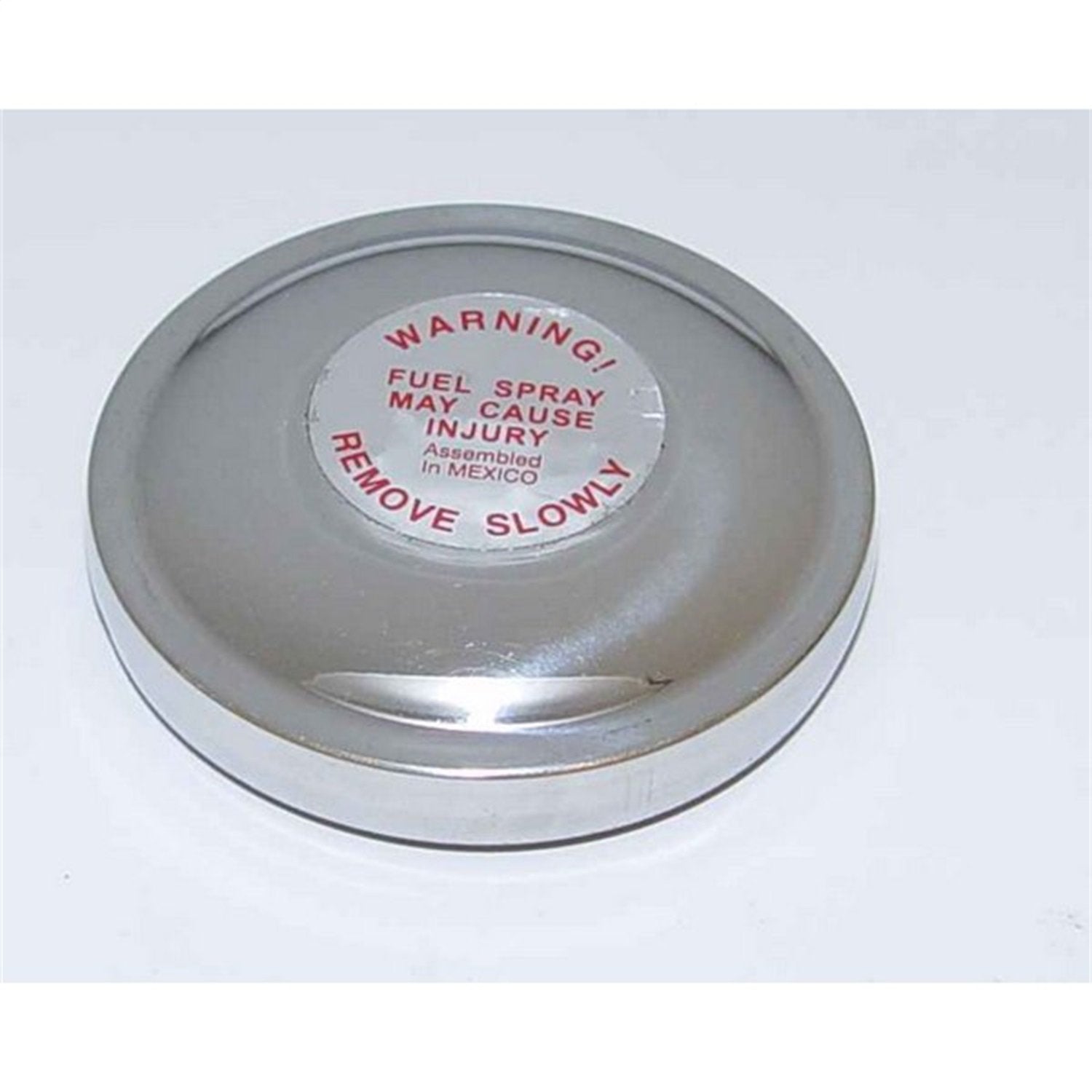17726.02 | Omix-Ada | Gas Cap, Non-Vented, Zinc | OE Reference: 908593 | Fits 1945-1971 Willys/Jeep