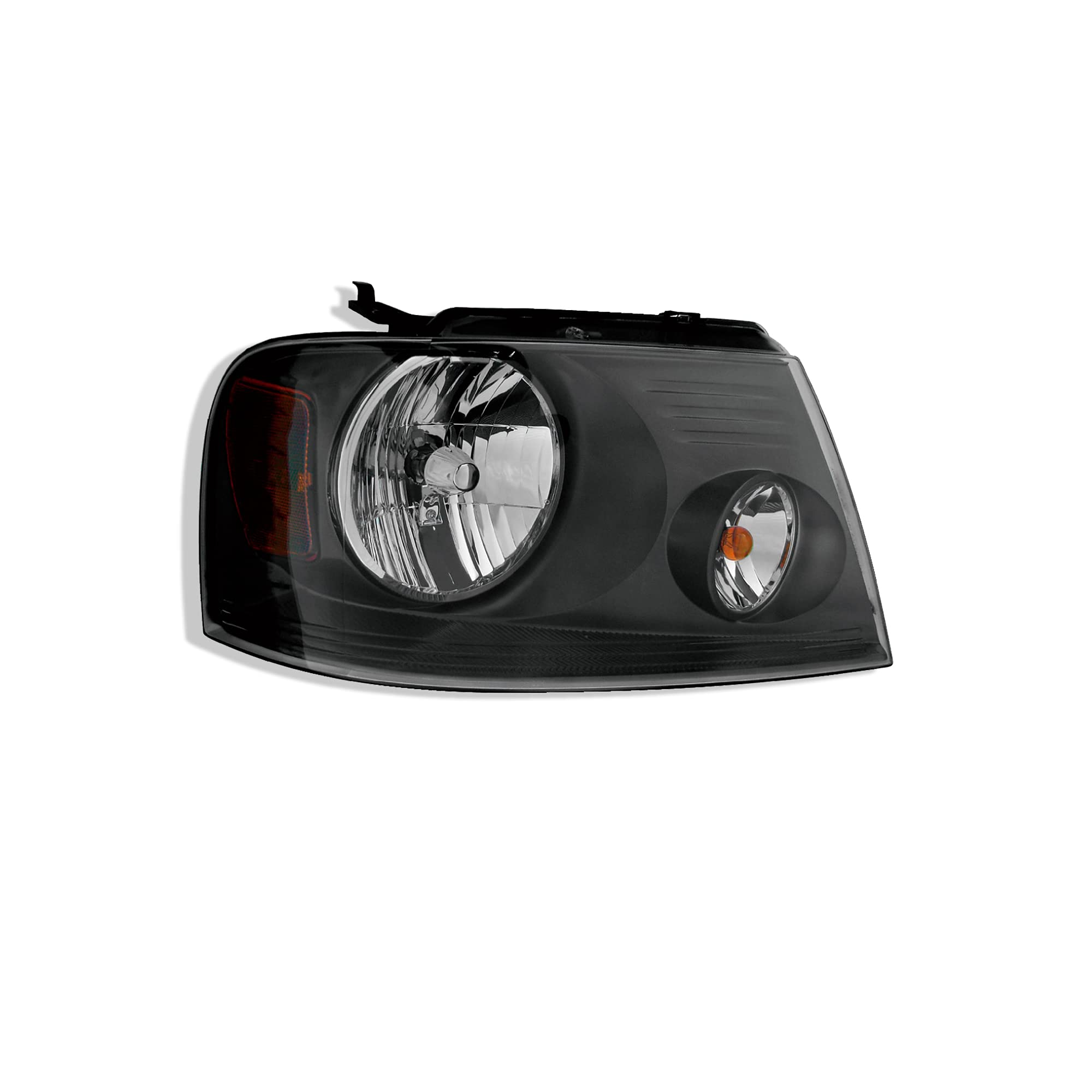 Front Headlight Lamp for 07-08 Ford F150 Pickup (Gray Trim) Passenger Right
