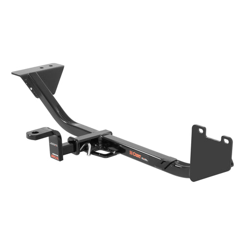 CURT Class 1 Trailer Hitch with Ball Mount, 1-1/4-In Receiver, Black Fits Select Nissan Sentra