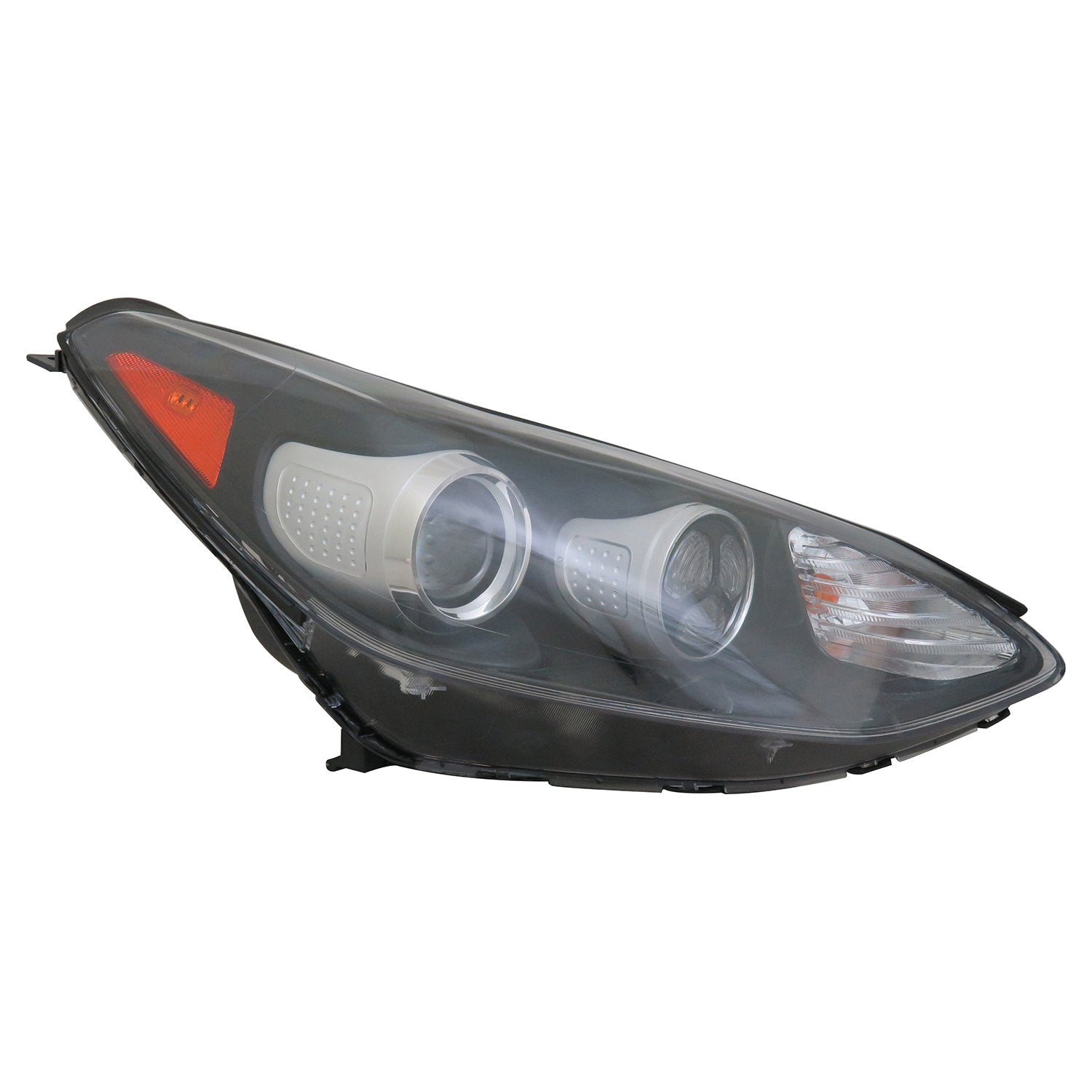 Right TYC Headlight Assembly Compatible with 2017-2021 Kia Sportage