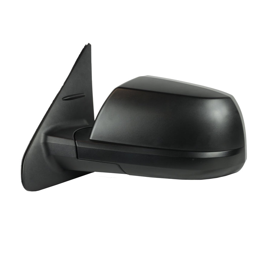 Fit System Driver Side Mirror 70228T for Toyota Tundra, Sequoia SR5/ TRD Model, Textured Black, w/Blind spot Detection, Foldaway, Heated Power