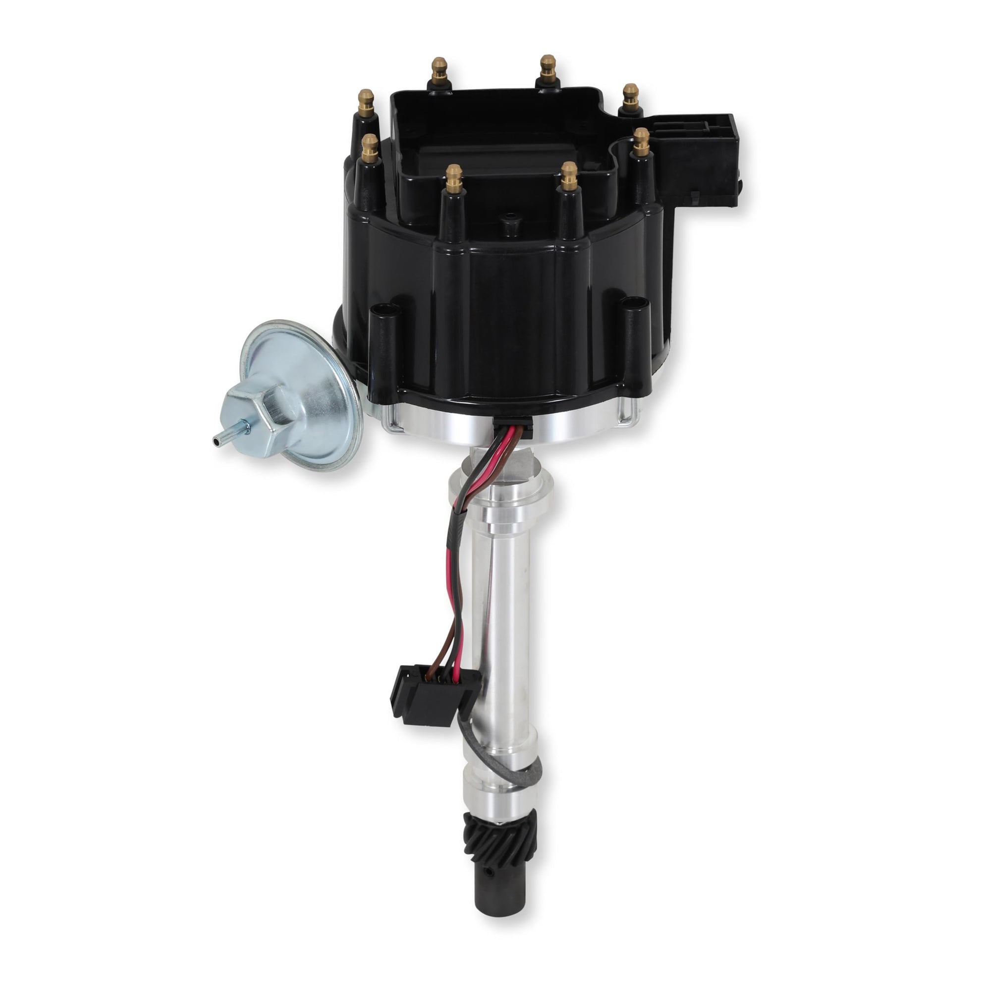 Ready to Run ACCEL 59107K Black Cap Distributor-No Coil HEI
