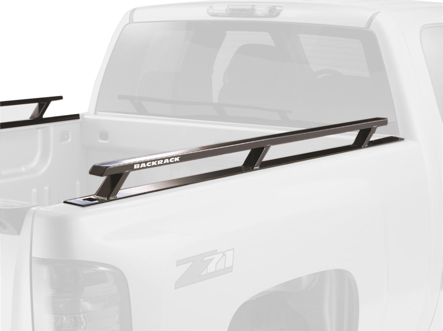 BACKRACK RealTruck Side Rails to use w/Standard Bed | Black, No Drill | 65523 | Fits 2015-2025 Ford F-150 6.5' Bed Aluminum Body