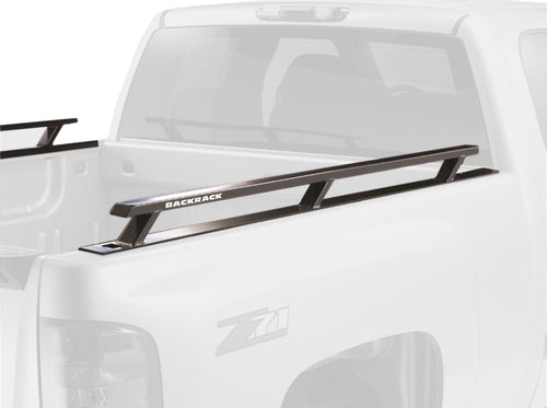 BACKRACK RealTruck Side Rails to use w/Standard Bed | Black, No Drill | 65523 | Fits 2015-2025 Ford F-150 6.5' Bed Aluminum Body