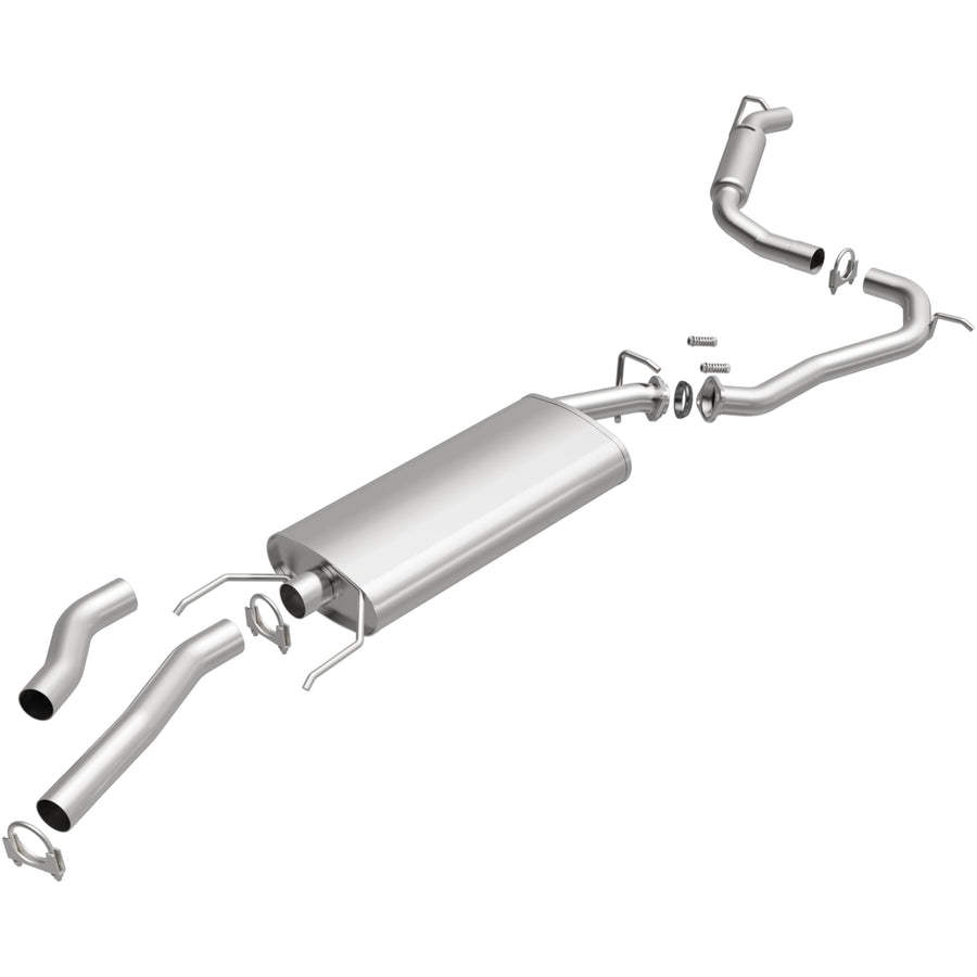 Replacement Exhaust System Kit BRExhaust 106-0717: Compatible with 2006-2012 Toyota RAV4 2.4L/2.5L/3.5L