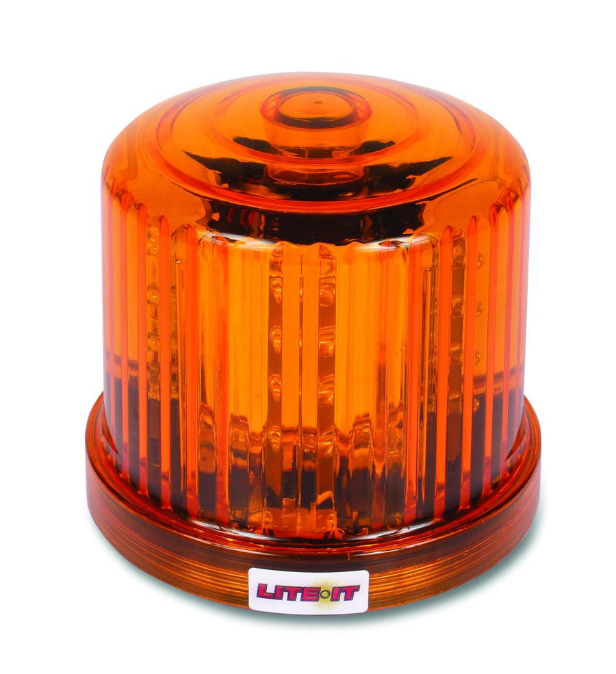 Magnetic Led Battery Operated Strobe Light - Multiple Colors Available (Amber)