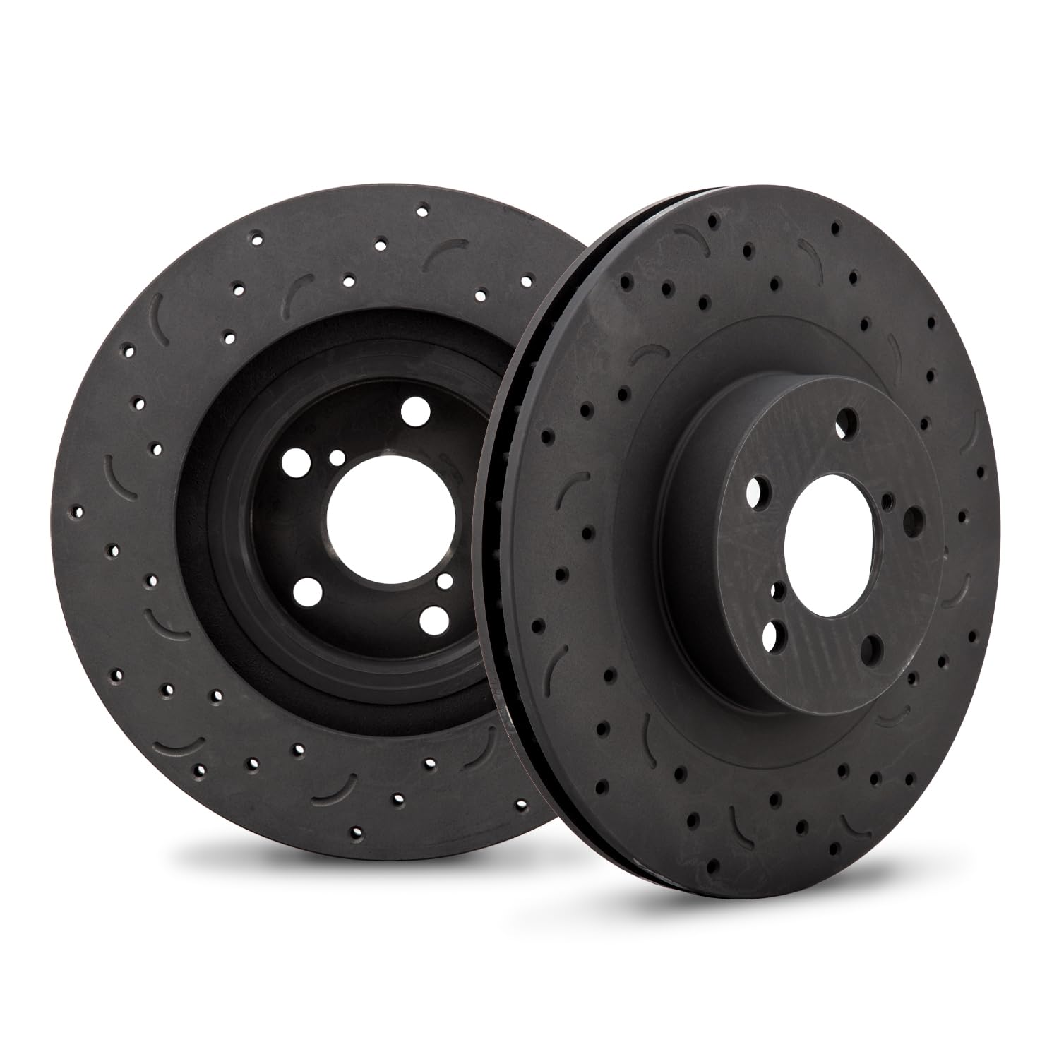 Hawk Performance Cross-Drilled and Slotted HTC5339 Talon Rotors