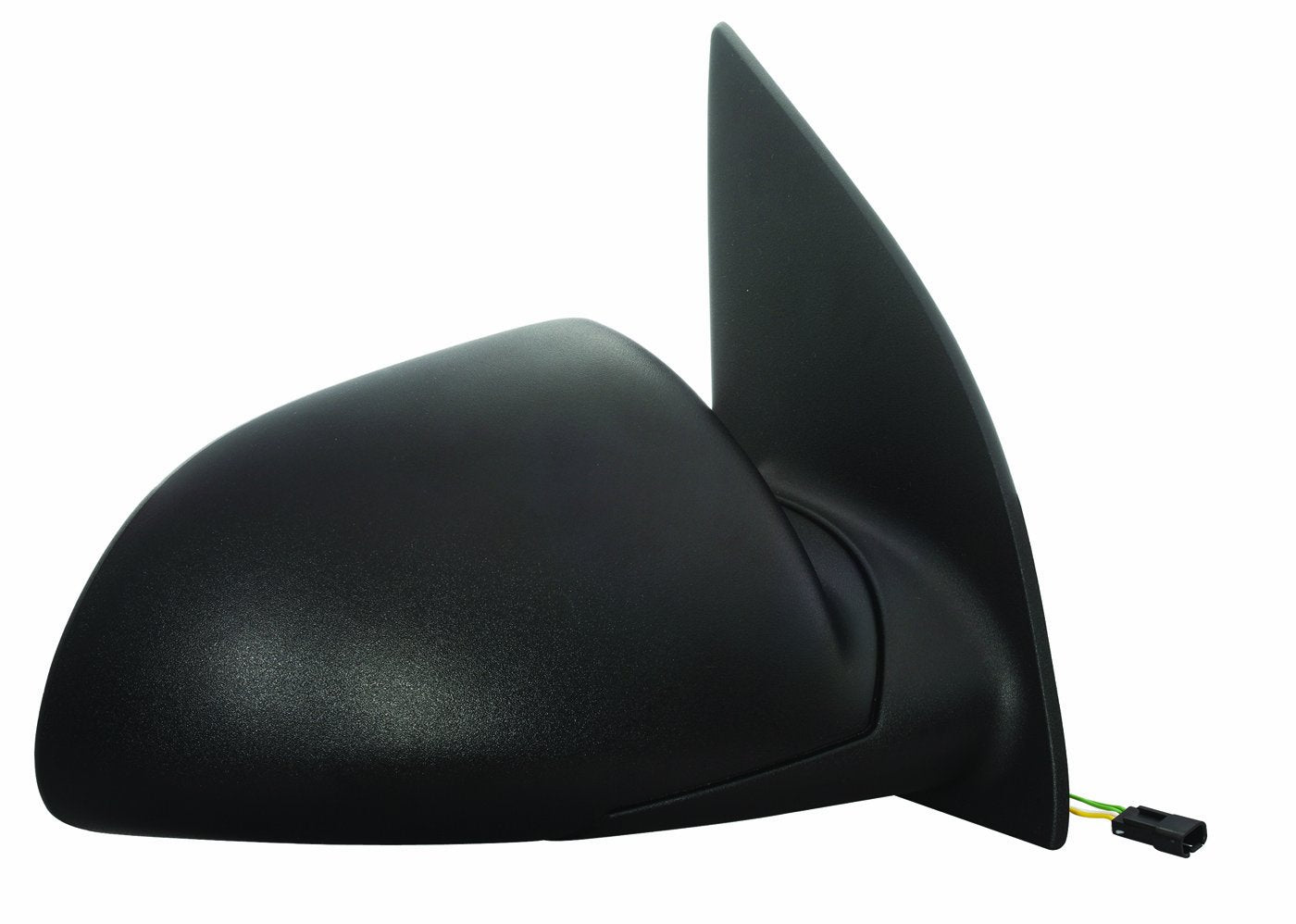 Fit System Mirror Passenger Side for Chevy Equinox, Pontiac Torrent, Saturn Vue, Textured Black, Foldaway, Power