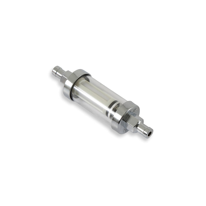 Inline Fuel Filter Mr. Gasket 9747 - 5/16 Inch Clearview