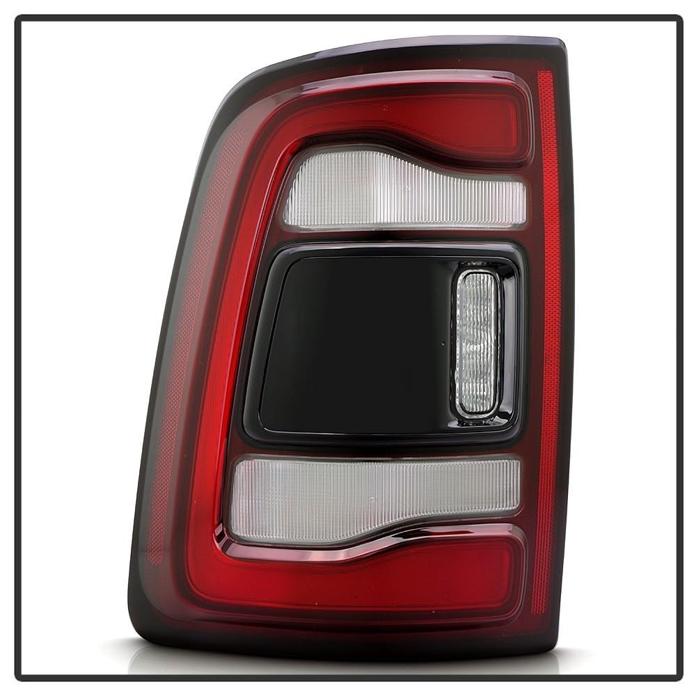 Dodge Ram 2500 Spyder (POE) 19-24 w/o Blind Spot Detection Black Bezel LED Tail Light - OE Left