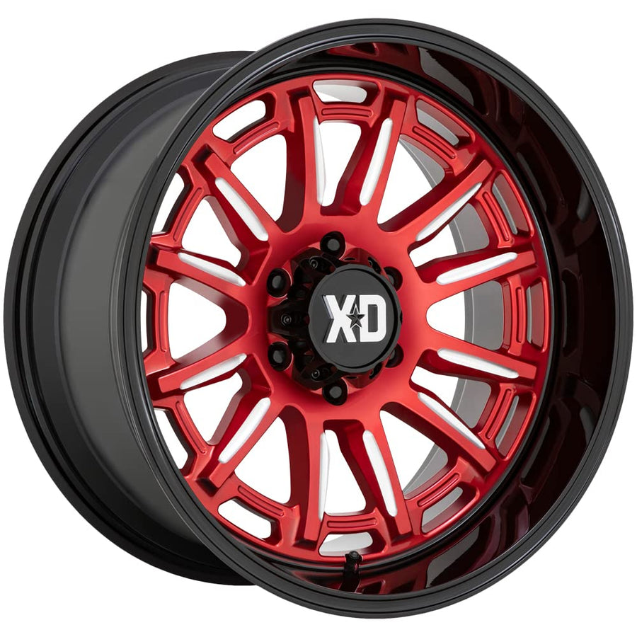 XD 20X10 XD865 RED-MILL BLK-LP -18MM 6X135 - XD86521063918N