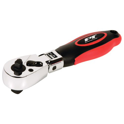 W9116 Performance Tool 1/4-Inch and 3/8-Inch Dual Drive Flex Head Stubby Ratchet