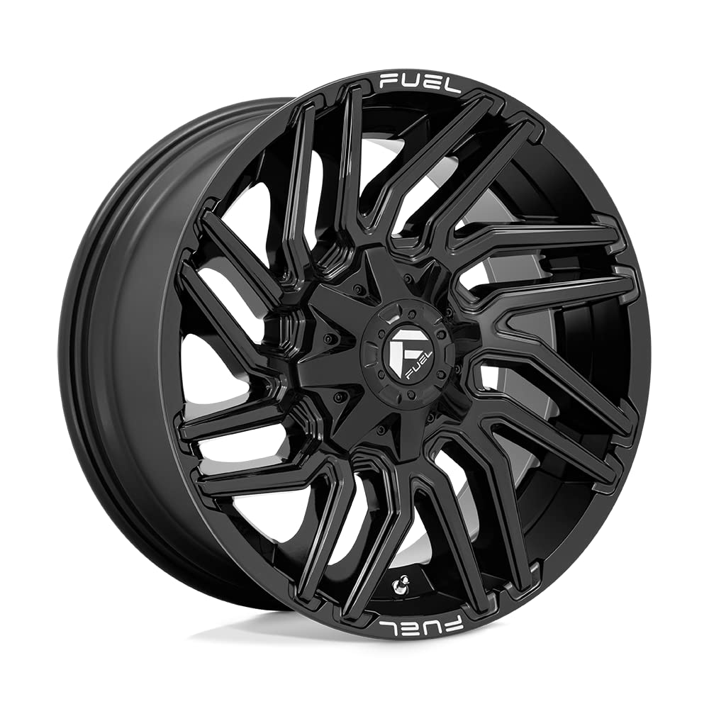 D776 TYPHOON FUEL OFF-ROAD 22X12, 8X6.5, 4.77, 44mm GLOSS BLACK - D77622208247