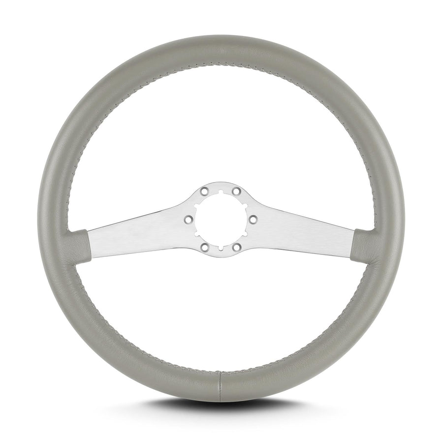 Two 65407 Lecarra Smooth 14" Brushed Standard Grip Light Grey