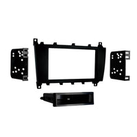 Metra Double or Single Din 99-8721B Installation Kit with Pocket for Mercedes-Benz Vehicles (Black)