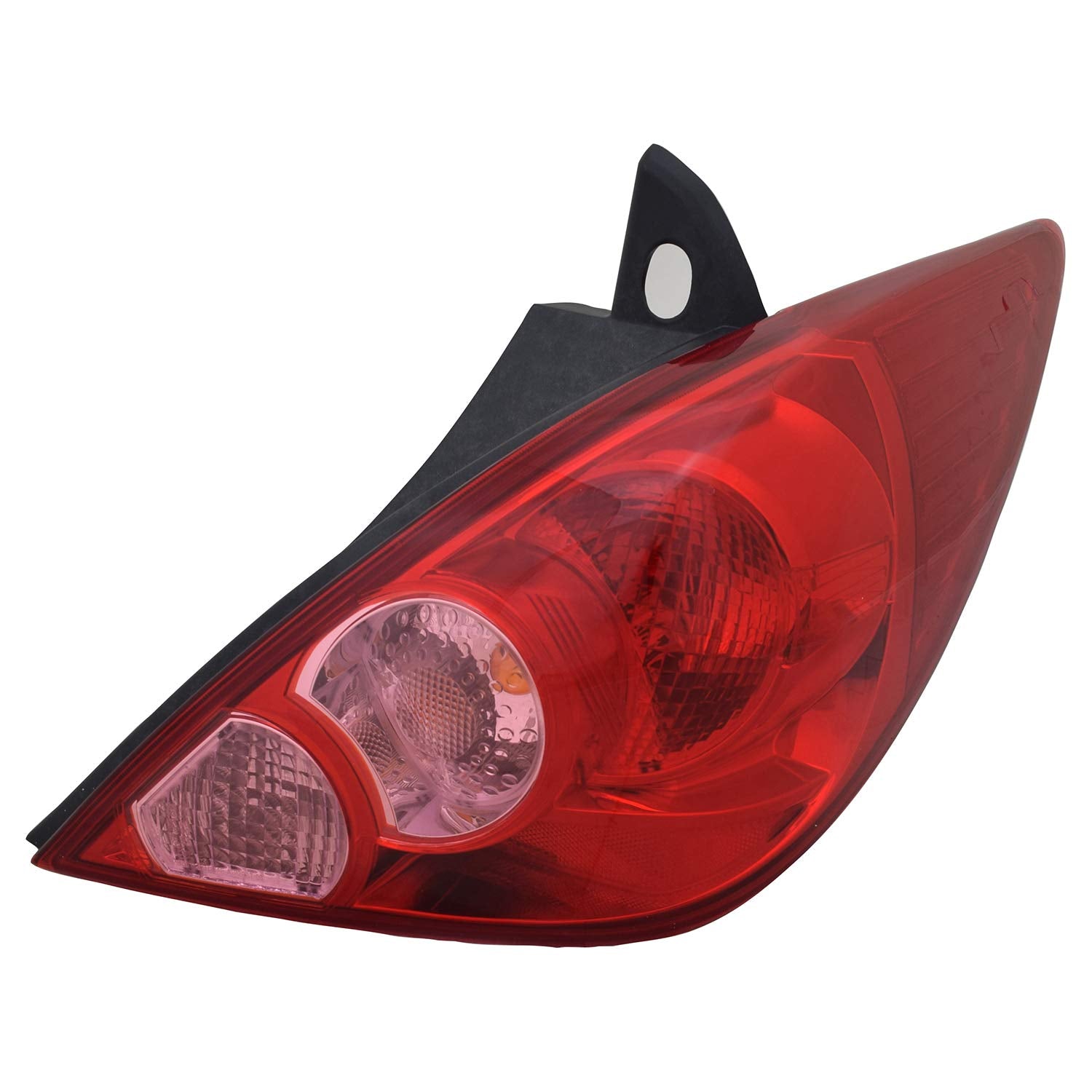 Right TYC Tail Light Assembly Compatible with 2007-2012 Nissan Versa