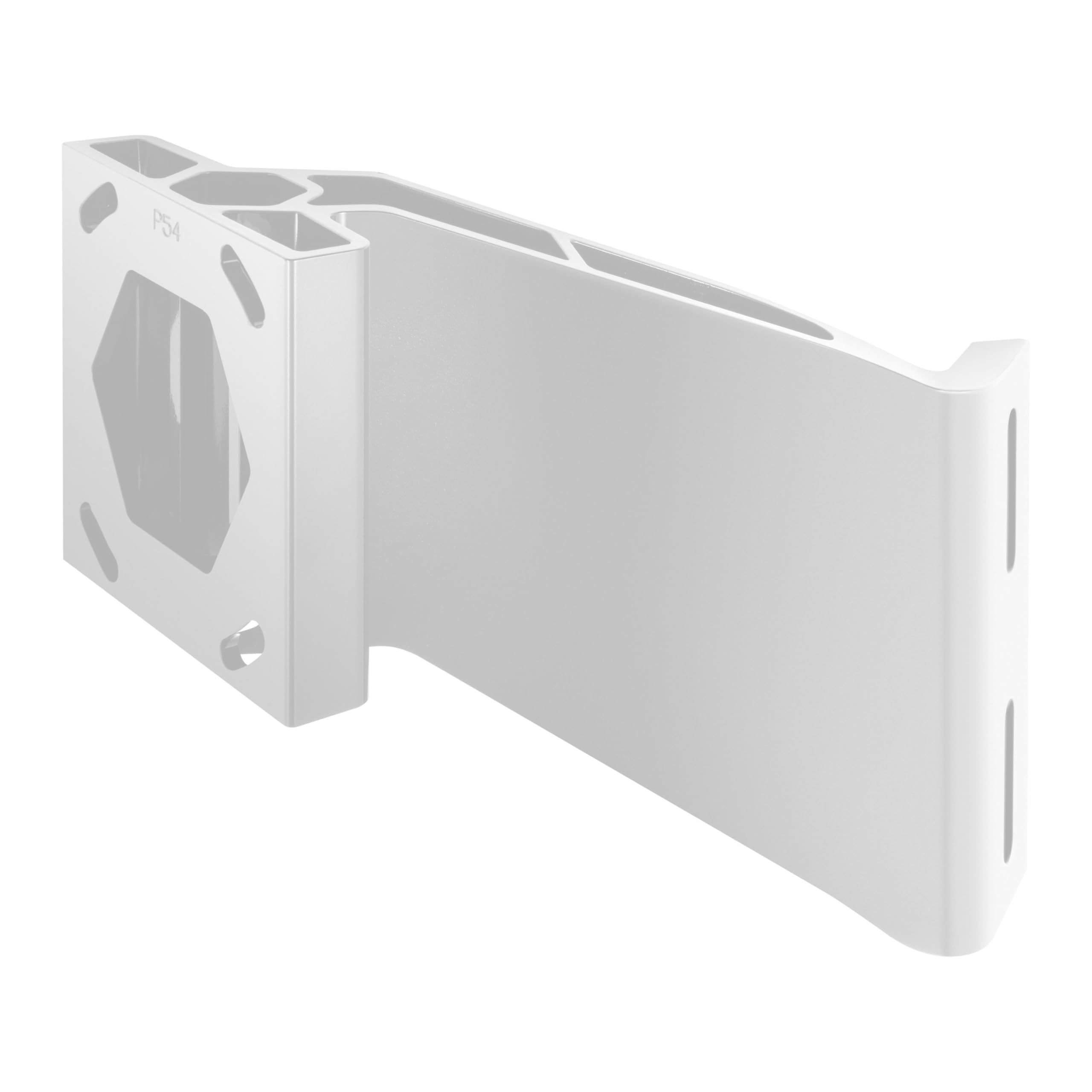 Minn Kota Raptor Jack Plate Adapter Bracket for Port – 5" Setback, 4" Rise, White