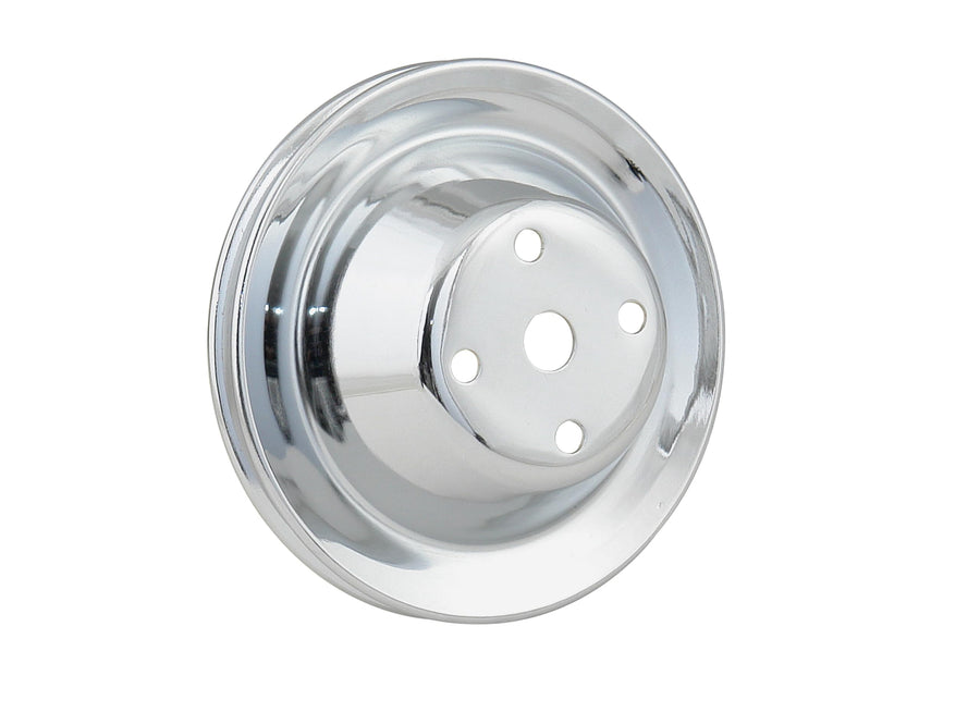 Chrm W/P Pulley-Sngl Grv Sbf Mr. Gasket 8826