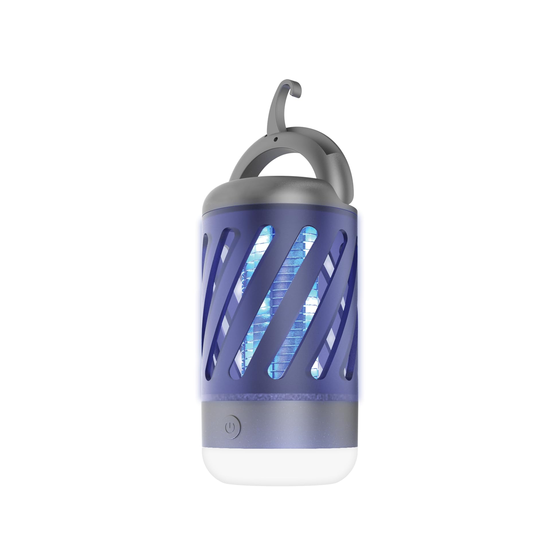 NEBO Bug Zapper Mini & Lantern with Dual Band UV Light Zaps Insects by The Powerful 700-volt Electrical Grid, Easily Fits in Backpack for Hiking, Camping, Hunting and Fishing