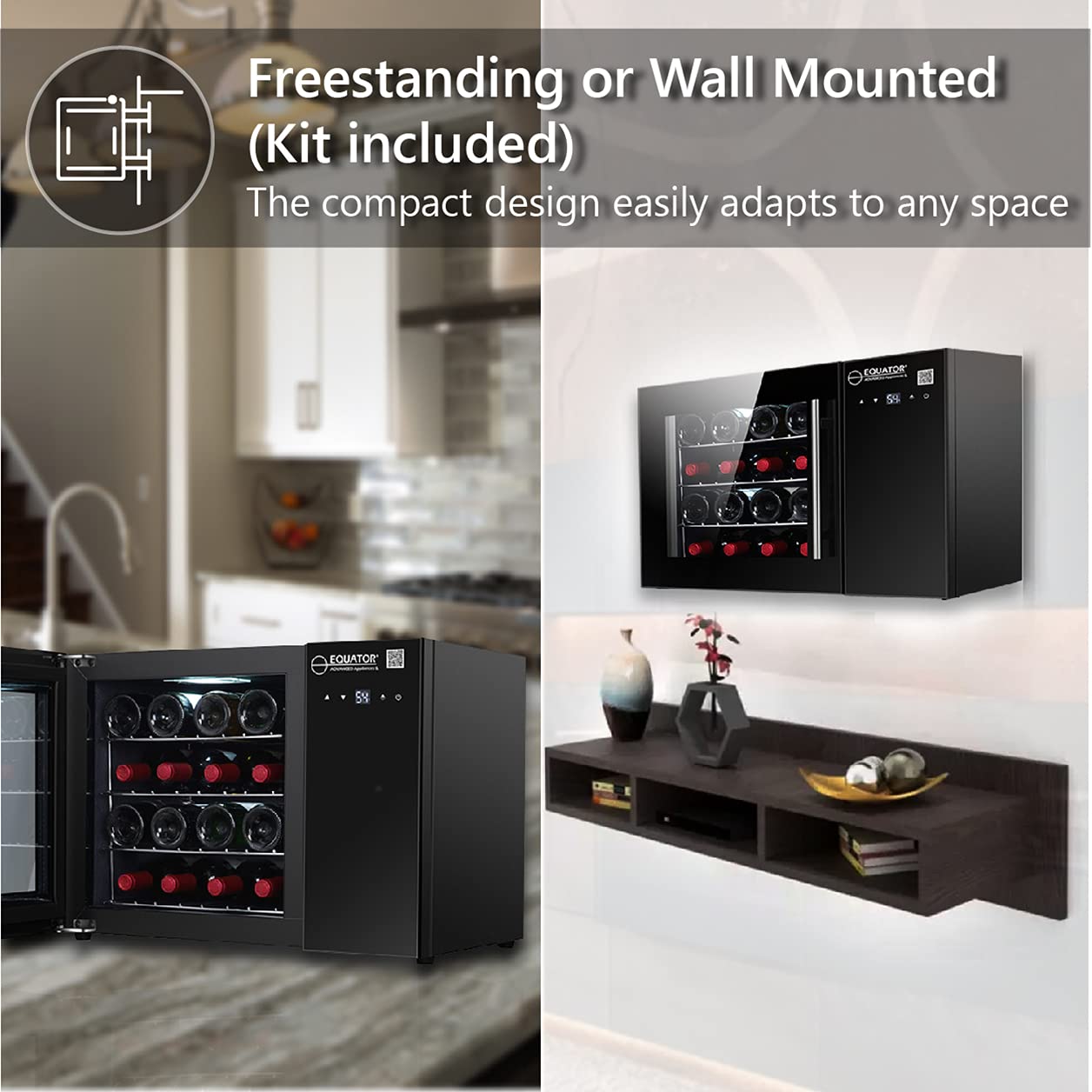 WR PINNACLE 16 Wine Refrigerator - 16 Bottle