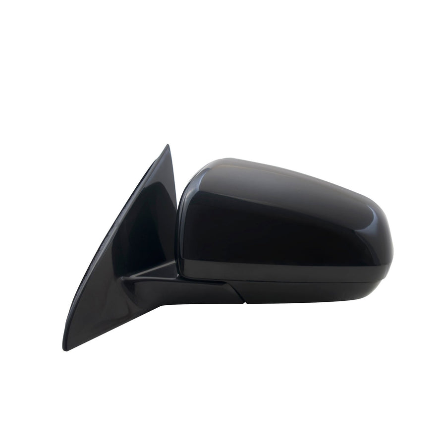 Driver Side Fit Mirror for Chrysler Sebring Sedan, Black w/PTM Cover, Foldaway, Heated Power