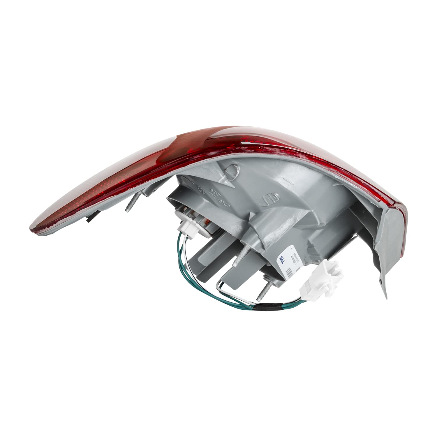 Right TYC Tail Light Assembly Compatible with 2005-2008 Toyota Corolla