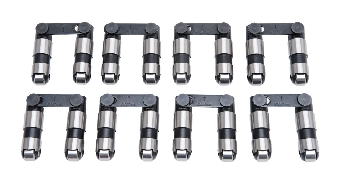 Hydraulic Roller Lifter Kit Edelbrock 97483 Precision Self-Aligning Retro-Fit 16 pc.