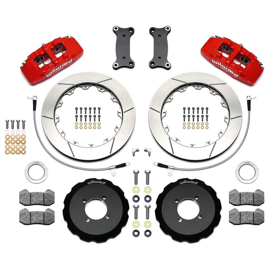 KIT,FRT, Miata, GT, RED Wilwood 14014234R