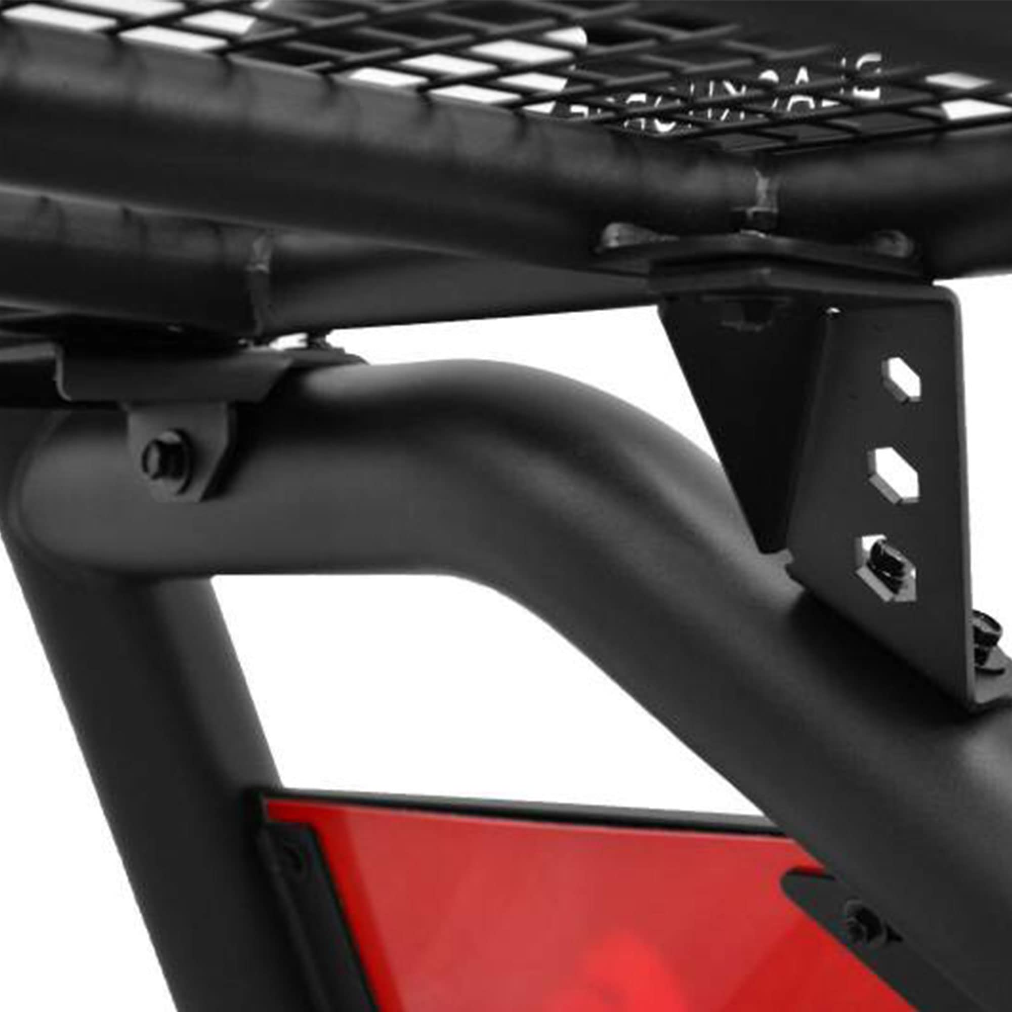 Atlas Roll Bar Black Black Horse Off Road Compatible with 2020-2023 Jeep Gladiator-ATRB9BK