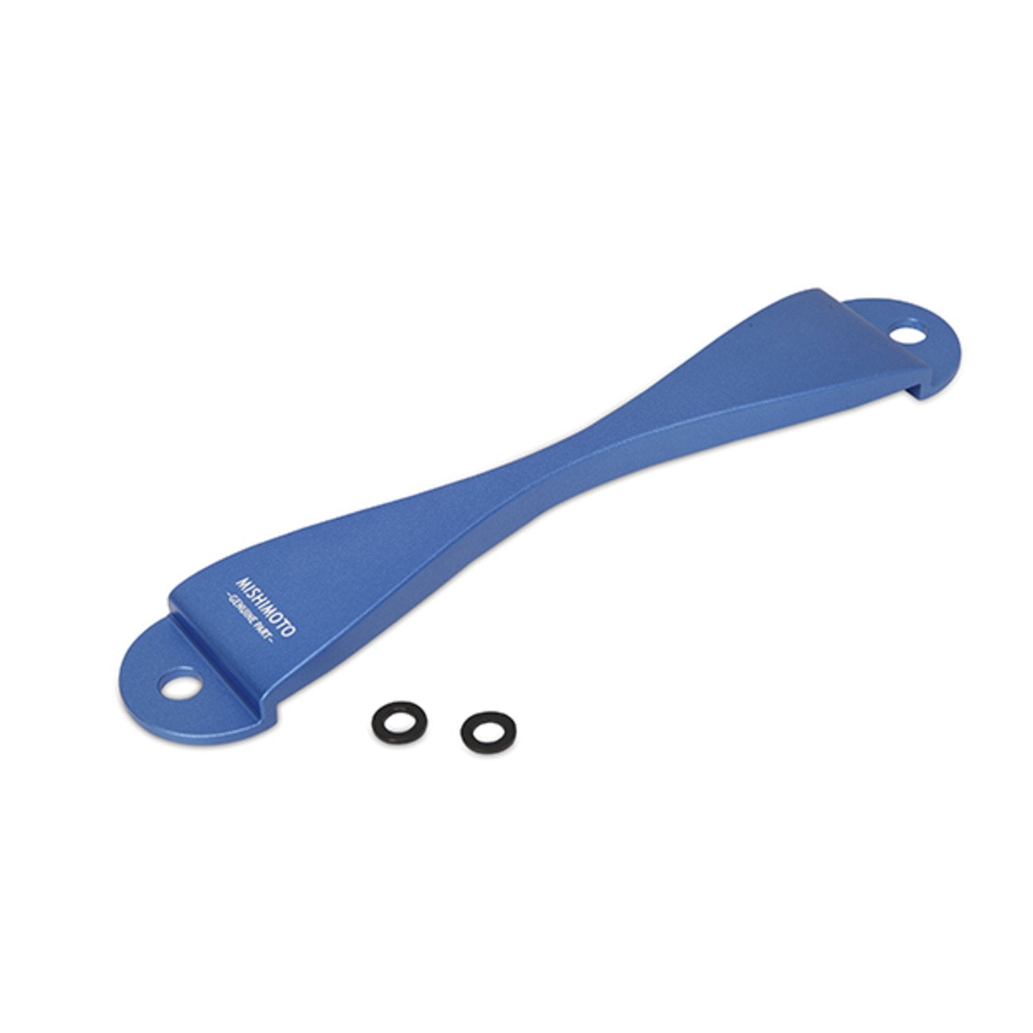 Mishimoto CNC Battery Tie Down MMTD-SUB-BL Fits Subaru Blue