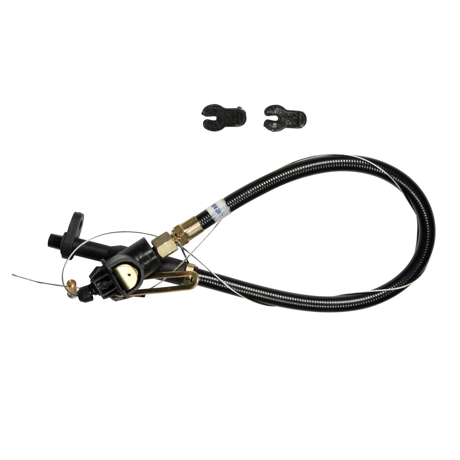 Throttle Valve/Kickdown Cable B&M 30287, Silver/Black