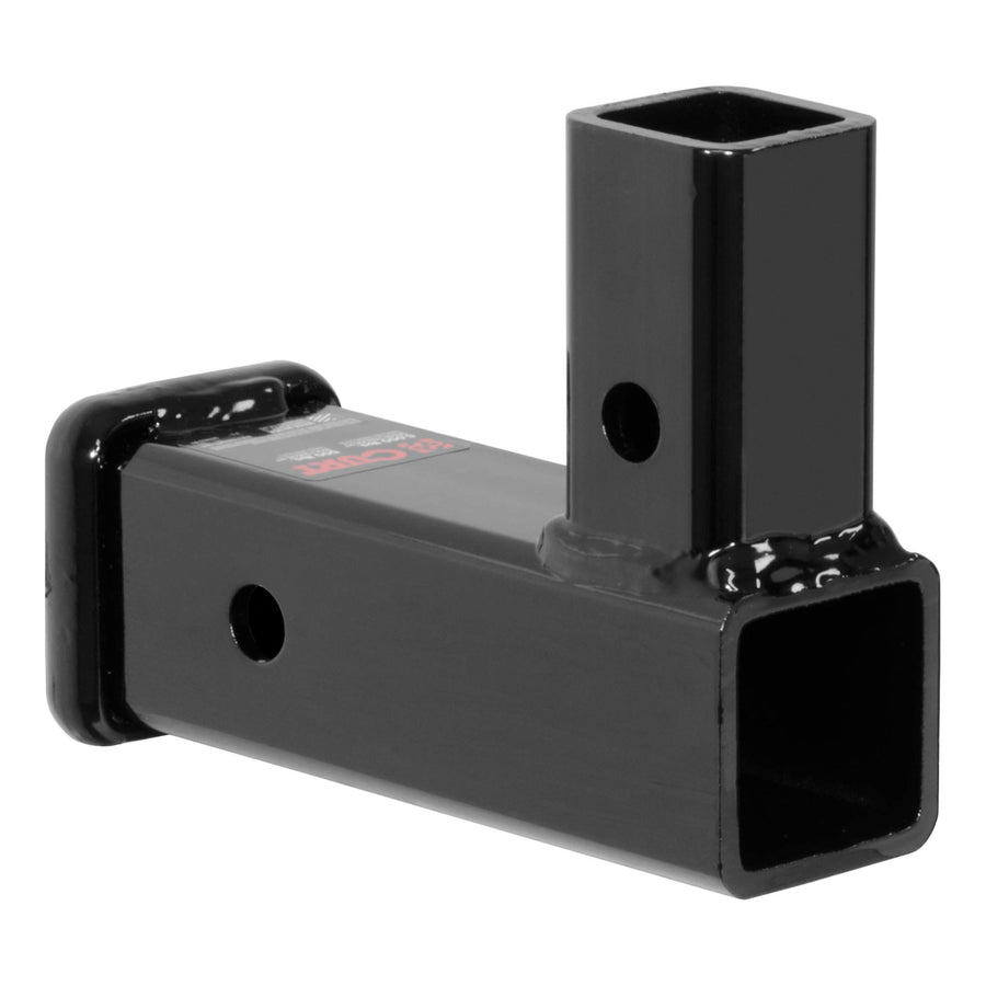 CURT 45013 Trailer Hitch Adapter Vertical Receiver, 2-Inch, 5,000 lbs, 2-7/16-In Rise