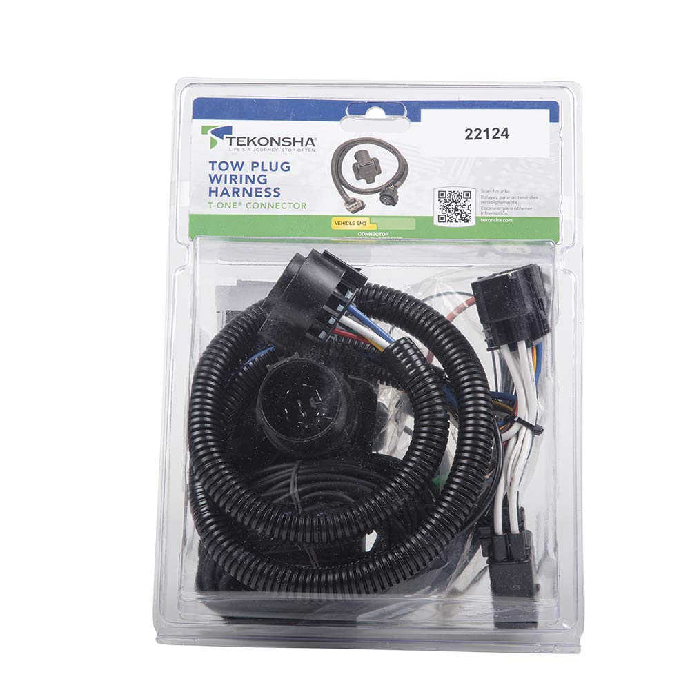 Tekonsha 7-Way Tow Harness, Compatible with Select Ford Ranger
