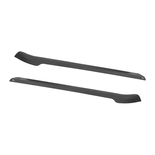 Husky Liners Bed Rail Caps OE-Style with Stakeholes | Fits 2007-2013 GMC Sierra 1500, 8' Bed; 2007-2014 Chevrolet Silverado 2500 HD & 3500 HD, 8' Bed | Black, 2-pcs. | 2888026