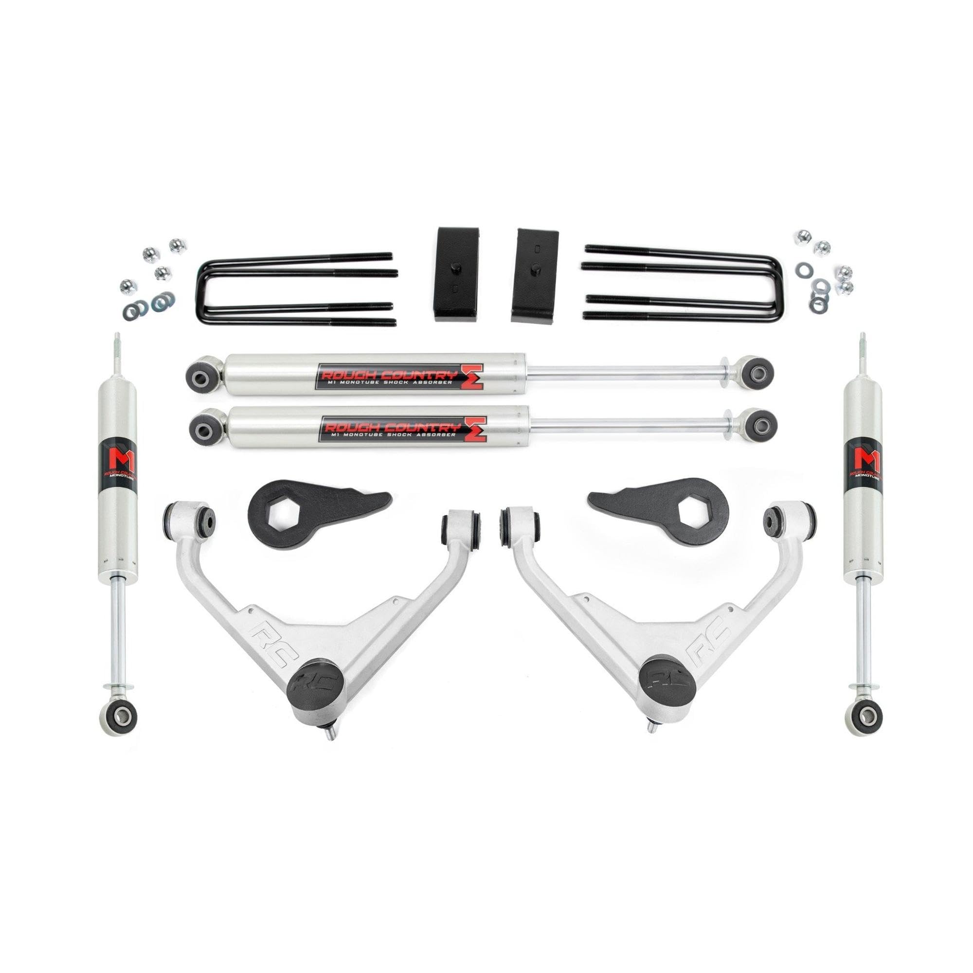 3" Rough Country Lift Kit for 2001-2010 Chevy/GMC 2500HD | FK/FF Codes - 85941