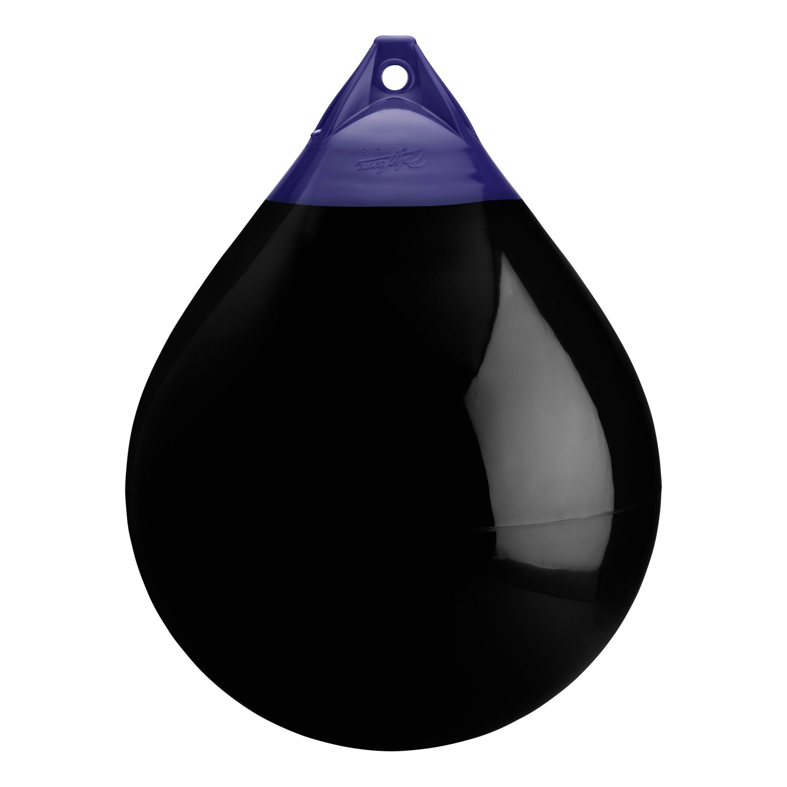 A-6 Standard Blue Ropehold Polyform Buoy - Black