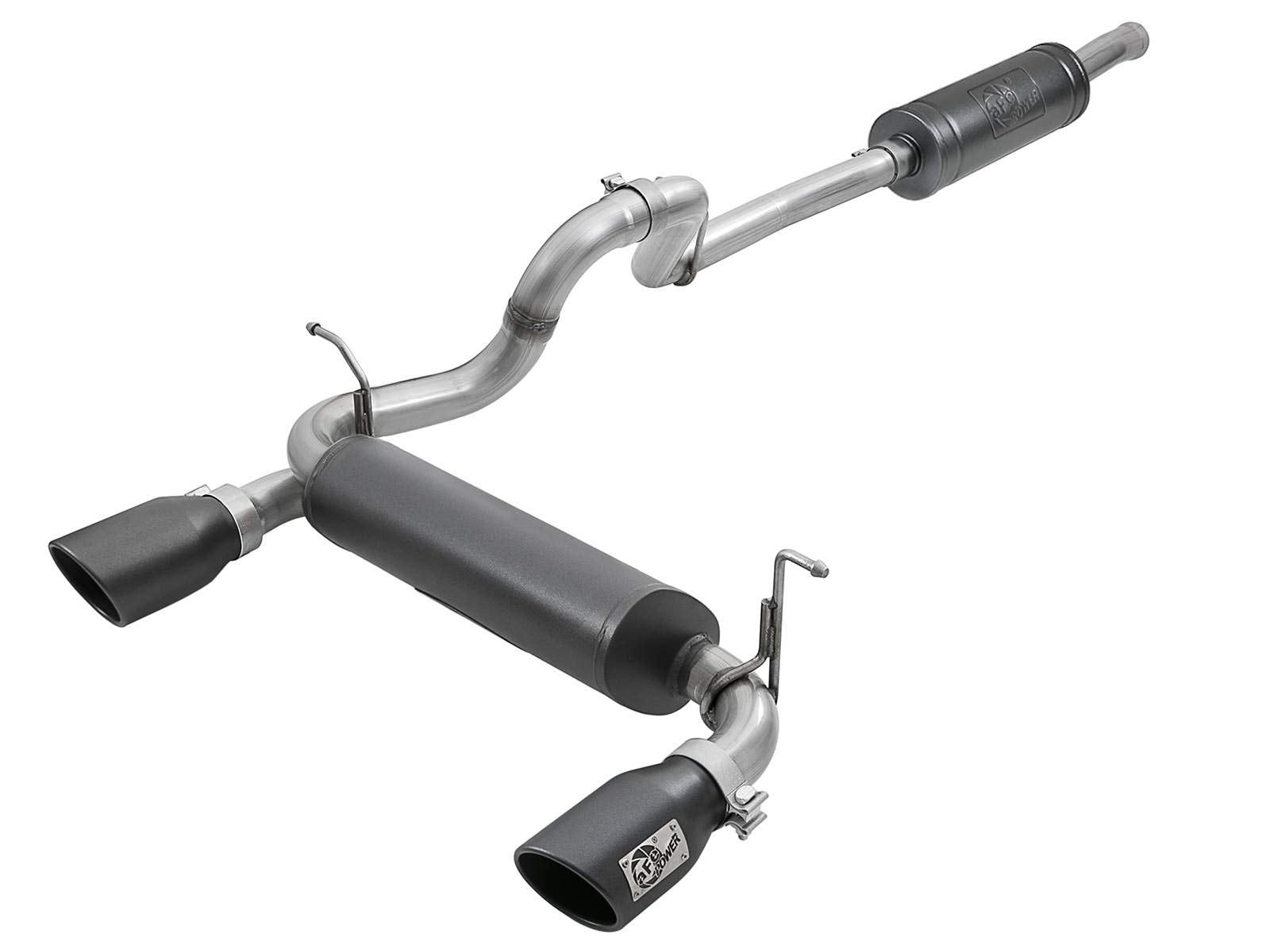 Rebel Series aFe Power 49-38066-B Performance Cat-Back Exhaust System