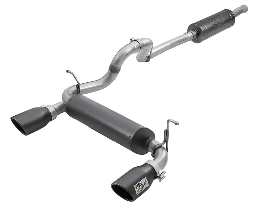 Rebel Series aFe Power 49-38066-B Performance Cat-Back Exhaust System