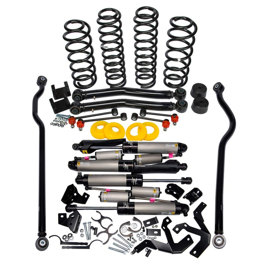 Heavy Load Suspension Lift Kit with Bypass BP-51 Shocks for 4-Door Models OMEJL4DBP51HK