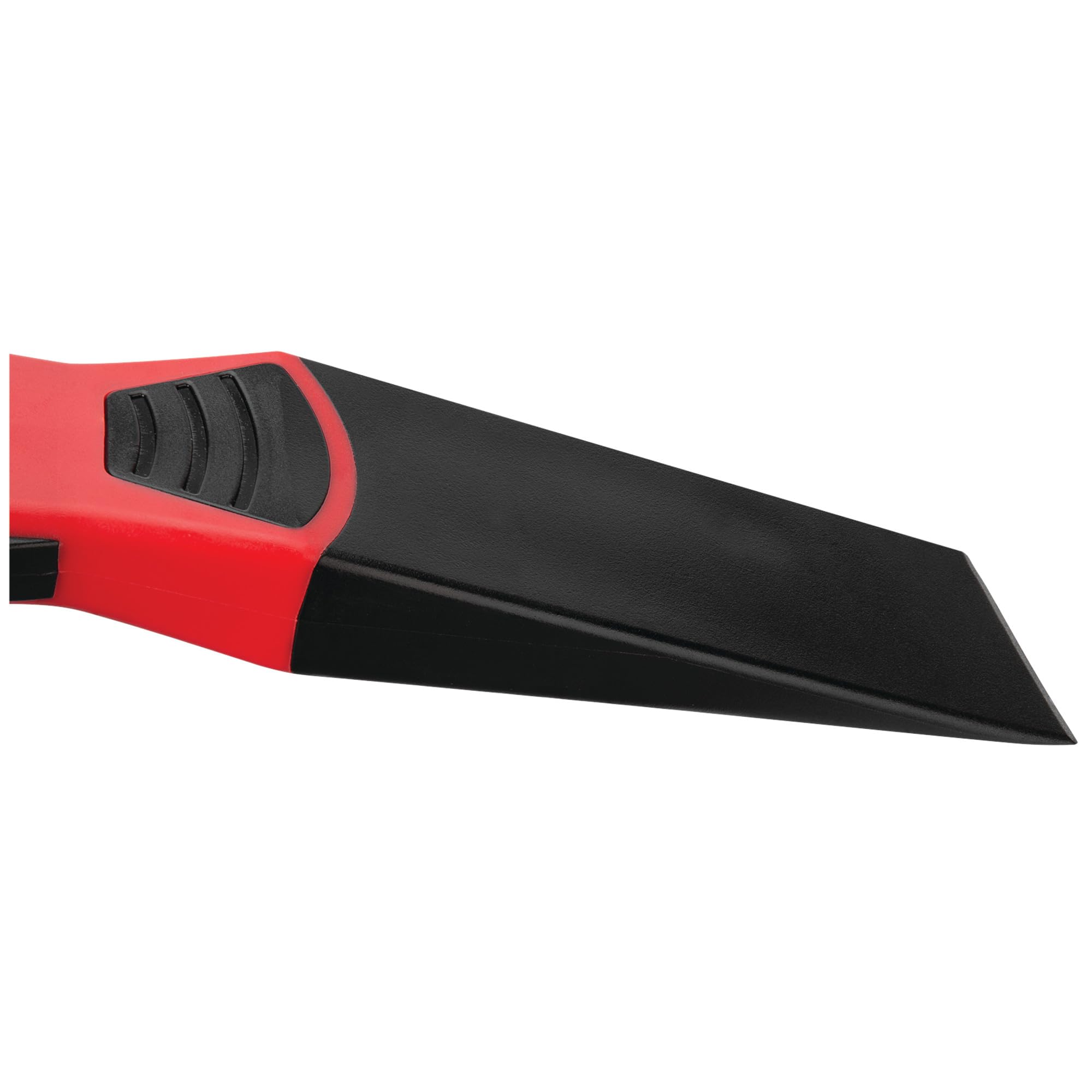 4-Piece Performance Tool W83301 Universal Trim Removal Tool Set, 4 Wedges, PVC and Nylon, for Safely Removing Door Panels, Dashboards, Bezels, and More, Red and Black