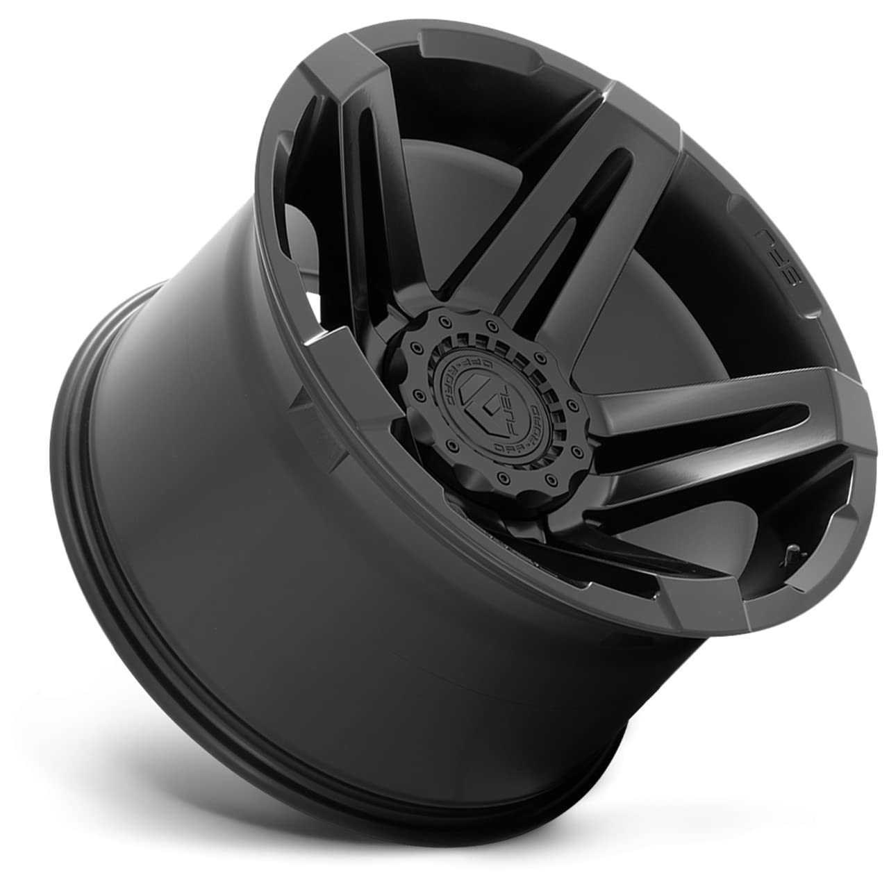 22x14 D763 SFJ, Bolt Pattern: 6x135/5.5, Offset: -75, MATTE BLACK, set of 1