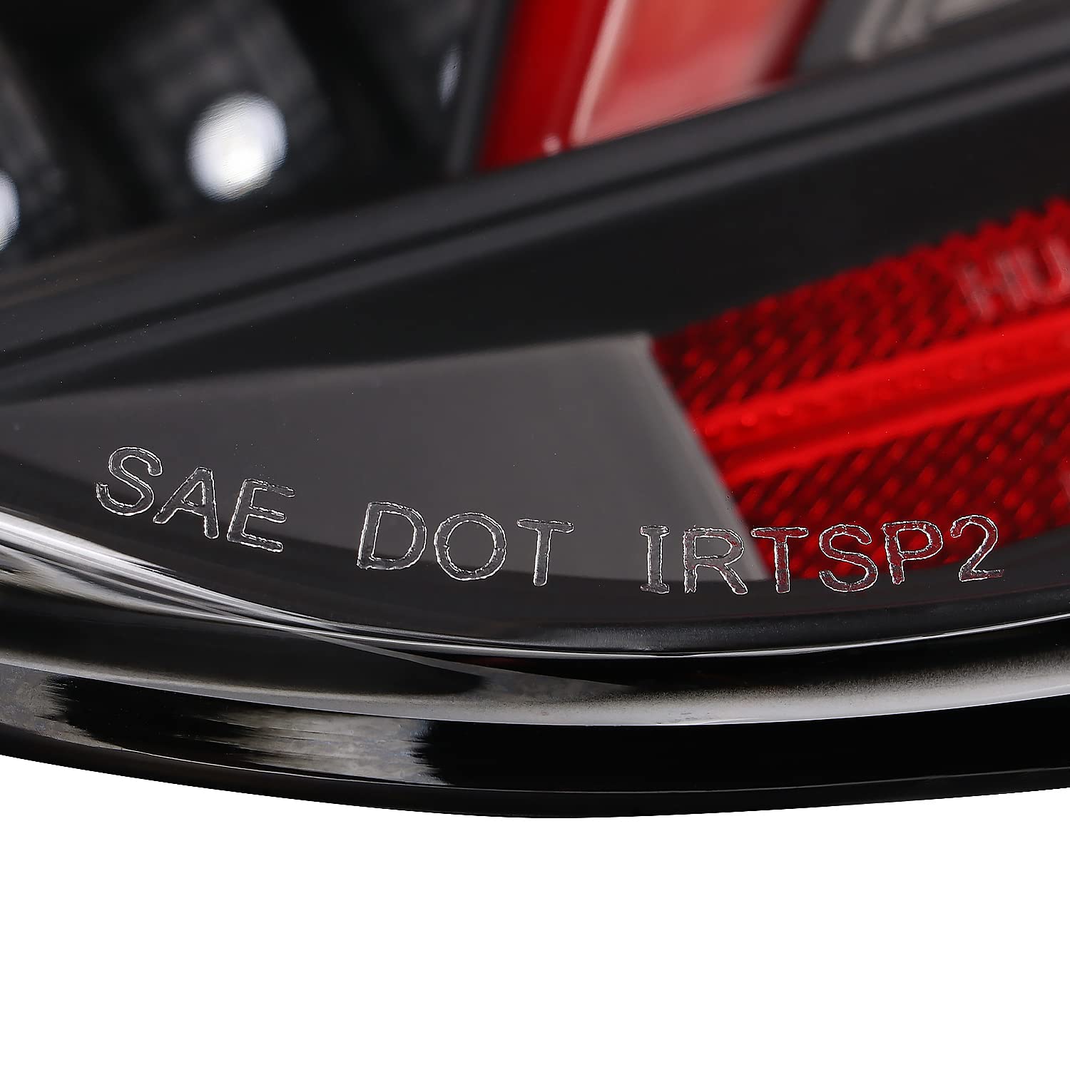 Spec-D Tuning Tail Brake Lights Black LLED + Sequential LED Signal Compatible with 2013-2016 Scion FR-S, 2013-2016 Subaru BRZ, Left + Right Pair Assembly