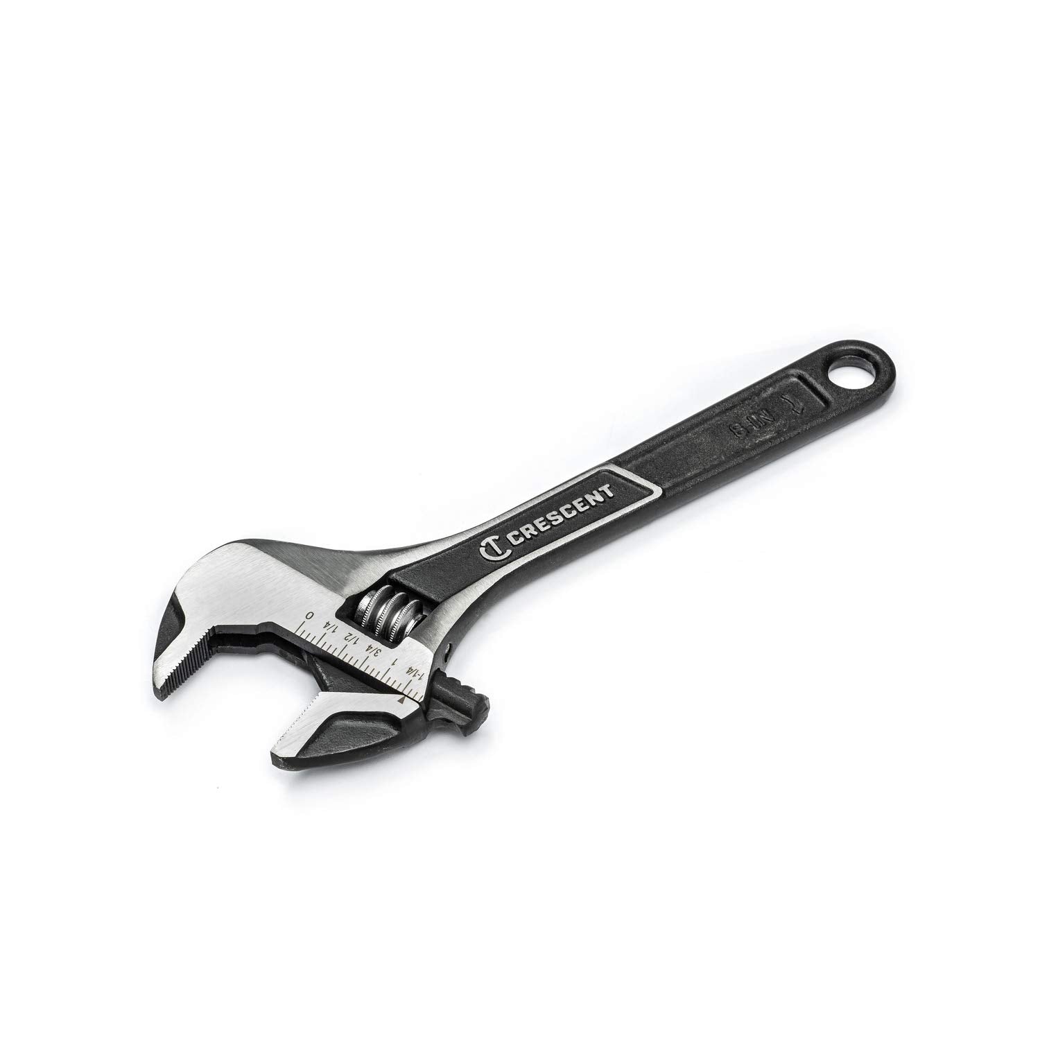 8" Wide Jaw Crescent Adjustable Wrench - ATWJ28VS, Multi