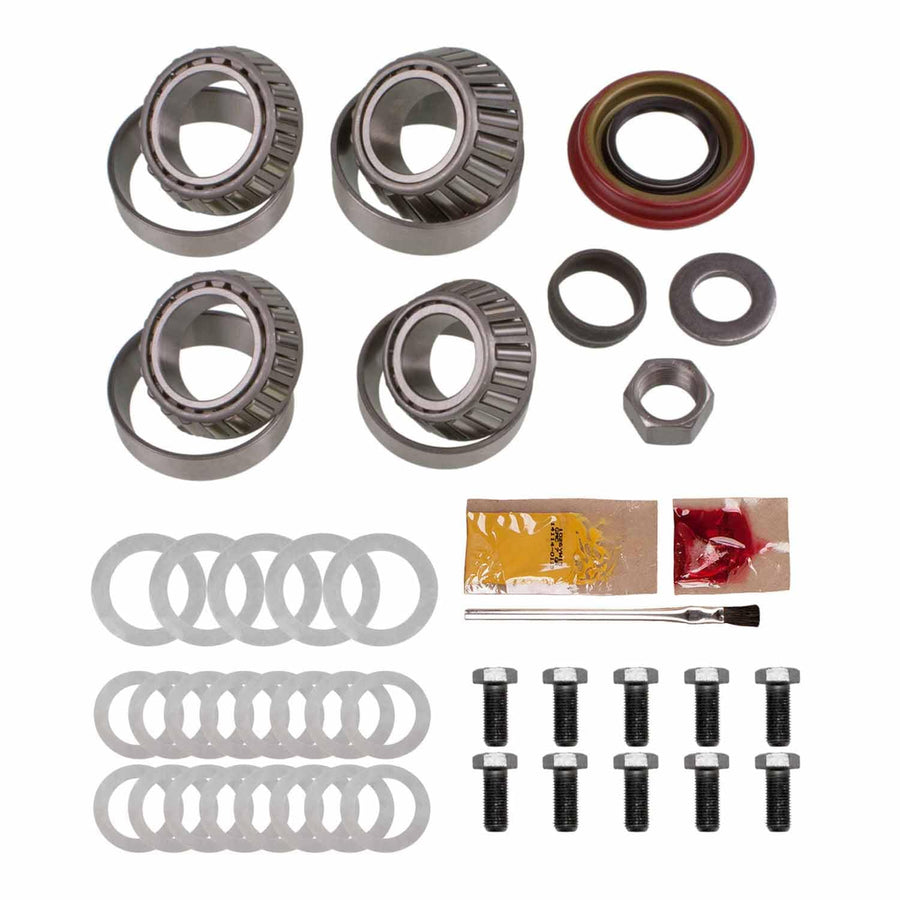 Differential Bearing Rebuild Kit EXCEL XL-1022-1, For GM 8.2" (10-Bolt), Fits Aftermarket R&P, Includes Koyo Bearings, Gasket, Crush Sleeve, & Hardware - Fits Chevrolet Camaro, Chevelle, El Camino